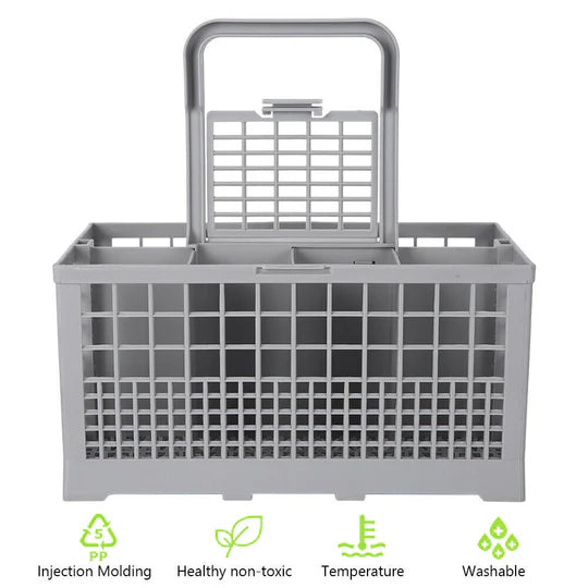 Multifunction Dishwasher Cutlery Basket Storage Rack Holder -240mmX135mmX122mm