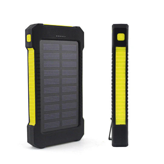 50000mah Dual USB Solar Power Bank Portable External Battery Phone Charger