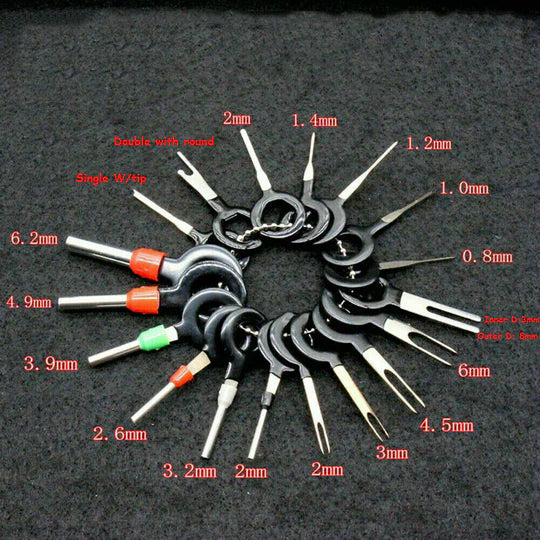 70PCS SET PIN EJECTOR WIRE KIT EXTRACTOR AUTO TERMINAL REMOVAL CONNECTOR TOOL