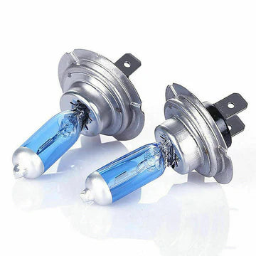 1 Pair 12V H7 55W Xenon Light White 6000k Halogen Car Head Lamp Globes Bulbs