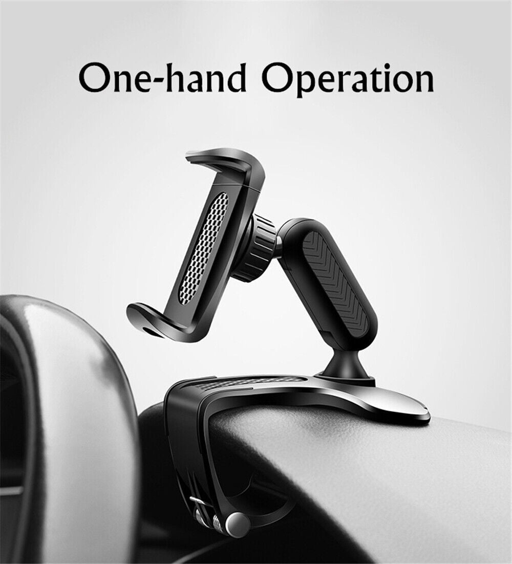 360° Universal Car GPS Navigation Dashboard Stand Dash Mount Mobile Phone Holder