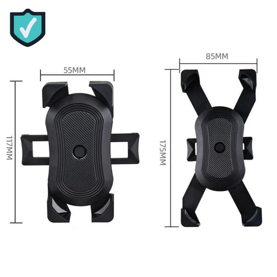 360° Bike Phone Holder Handlebar Mount Rotation for Motorcycle Bicycle MTB Pram