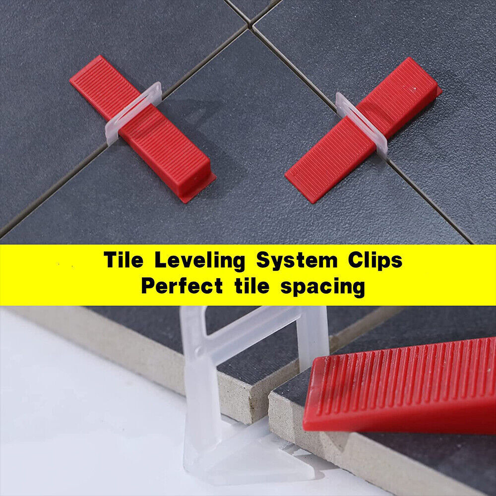 Tile Leveling System Clips Spacer Tiling Parts Floor Wall Plier Wedges Wedges