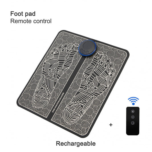 EMS Electric Foot Massager Mat Relax Muscle Stimulator Shaping Massage Pad USB