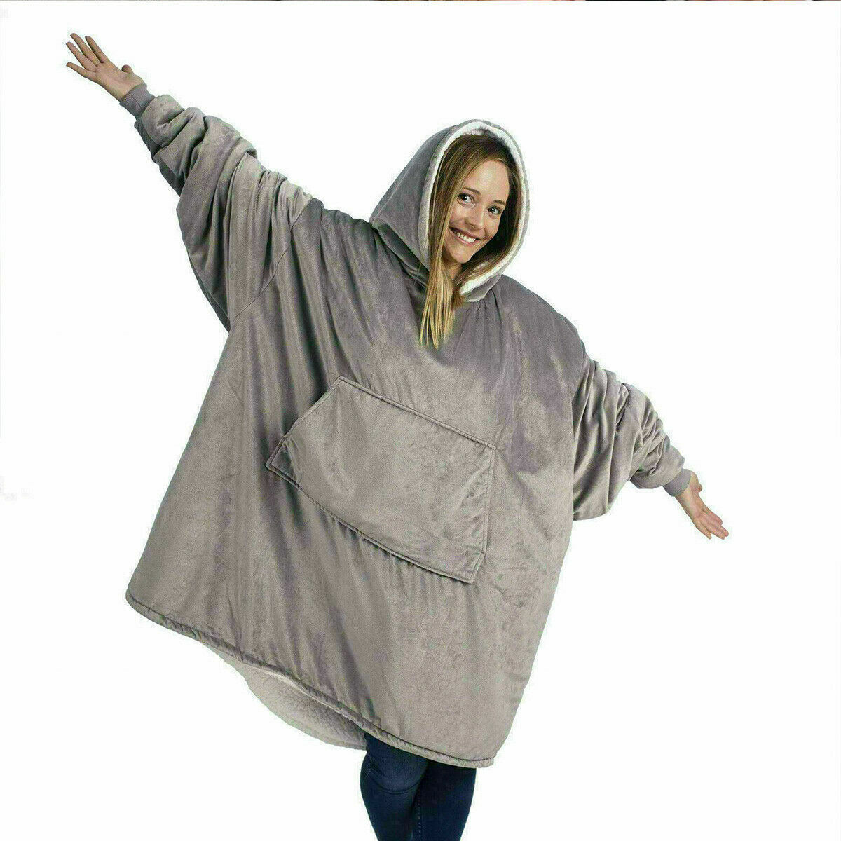 Blanket Sweatshirt Ultra Plush Blanket Soft & Warm