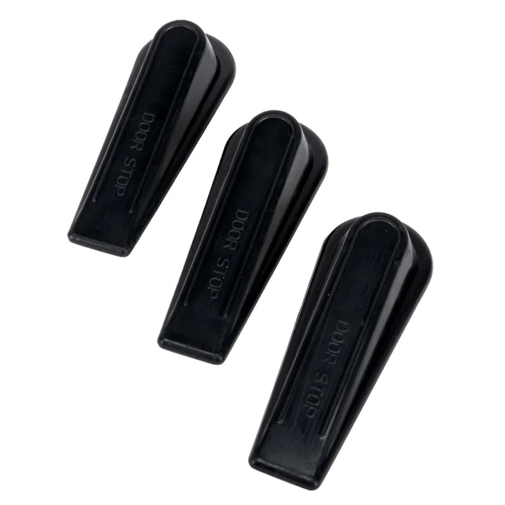 HANDY HARDWARE 3pc Rubber Door Stopper