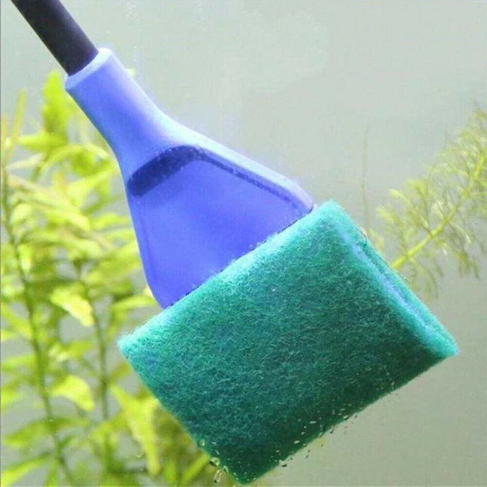 Water Aquarium Cleaning Tool 5 in1 Fish Tank Gravel Vacuum Glass Cleaner Brush