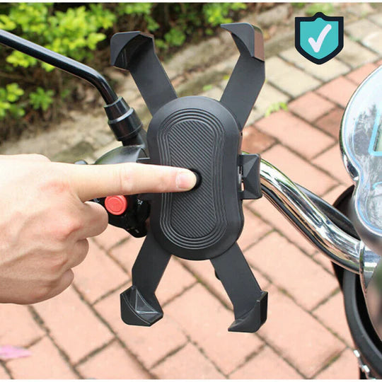 360° Bike Phone Holder Handlebar Mount Rotation for Motorcycle Bicycle MTB Pram