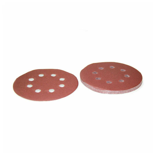 125pcs 125mm 5" Sanding Discs 60 80 100 120 240 Mixed Grit Orbital Sander Pads