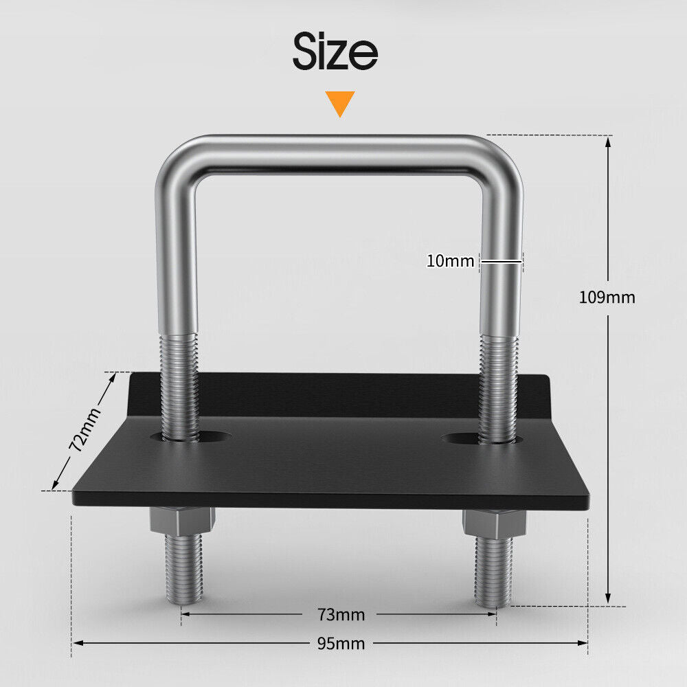 Stabilizer Tow Bar Hitch Tongue Anti Rattle Bracket Tightener Caravan Trailer oz