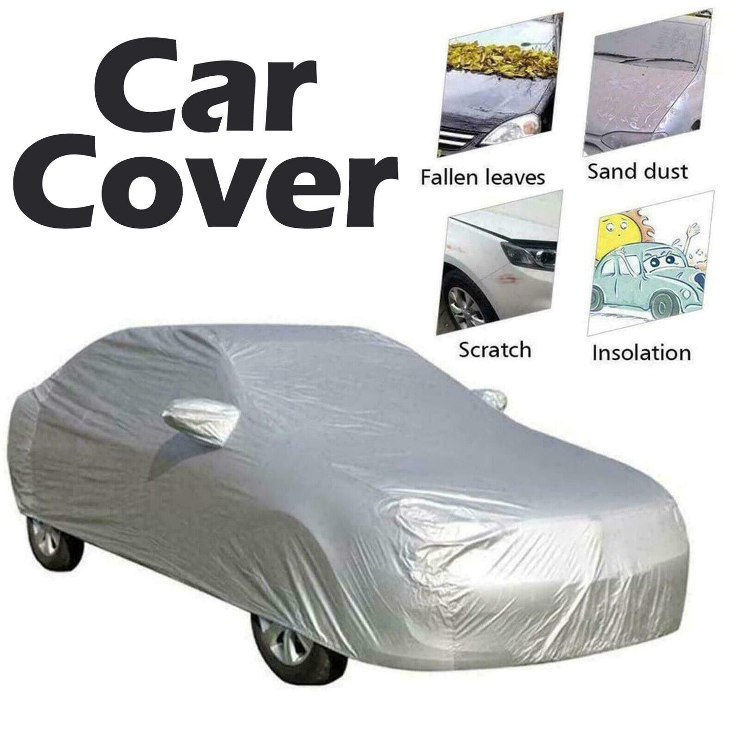 Car Cover UV Resistance Anti Scratch Dust Dirt Full Protection