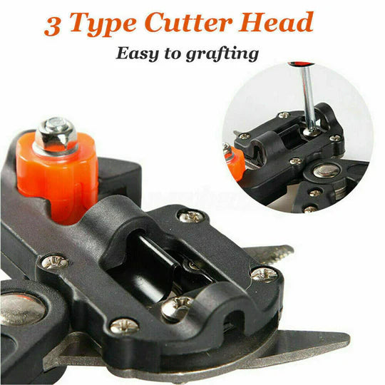 Garden Grafting Tool Set Kit Fruit Tree Pro Pruning Shears Scissor Cutting Tools