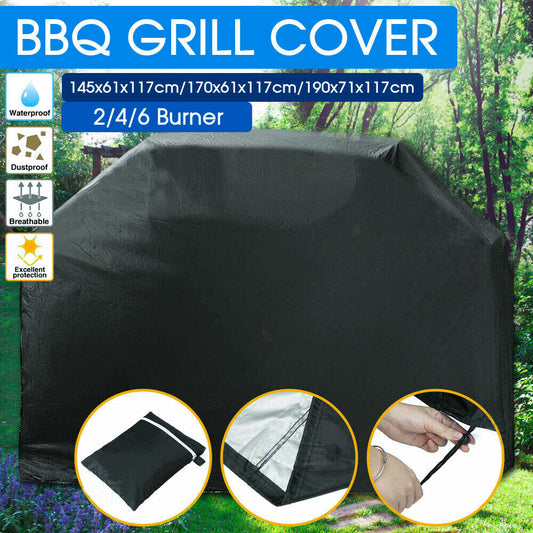 BBQ Cover Burner Waterproof Outdoor Gas Charcoal Barbecue Grill Protector