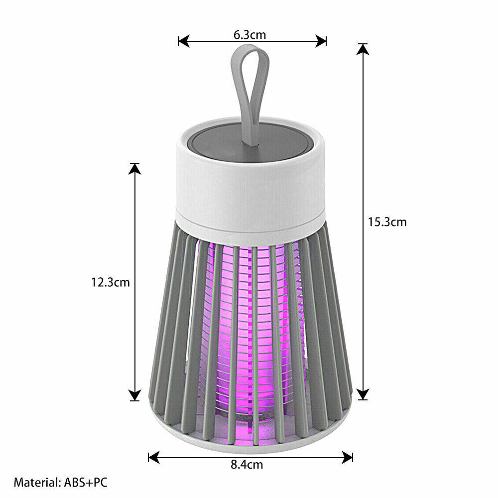 Electric LED Mosquito Catcher Lamp Light Insect Killer Fly Bug Zapper Trap AU