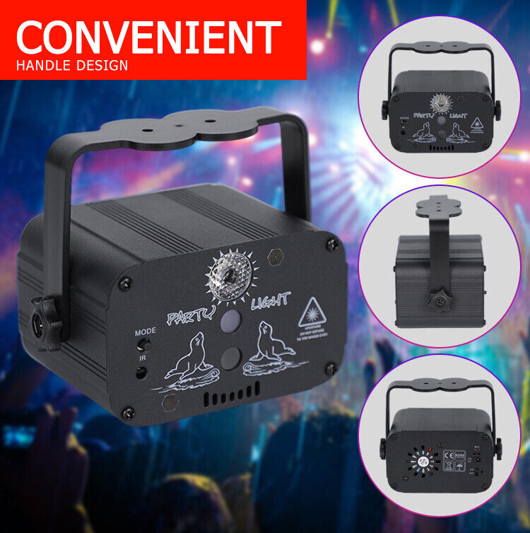 Stage Light 60 Pattern Party Projector LED RGB Party KTV Club DJ Disco Lights