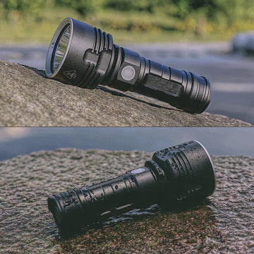 CREE L2 LED Tactical Rechargeable Flashlight USB Camping Hunting Torch