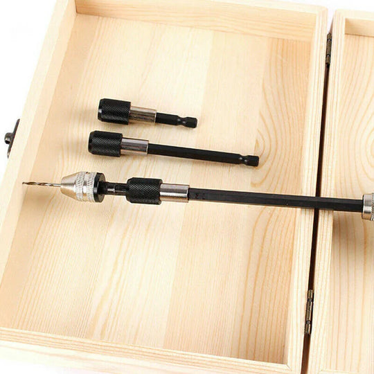 3PCS Screwdriver Kit Extension Quick Release 1/4 Hex Shank Holder Drill Bit Set