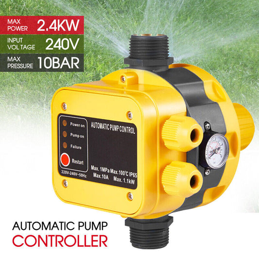 2.4KW  Automatic Water Pump Controller Pressure Electric