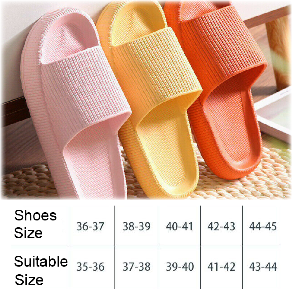 PILLOW Sandals Ultra-Soft Slippers Extra Soft Cloud Shoes Anti-Slip