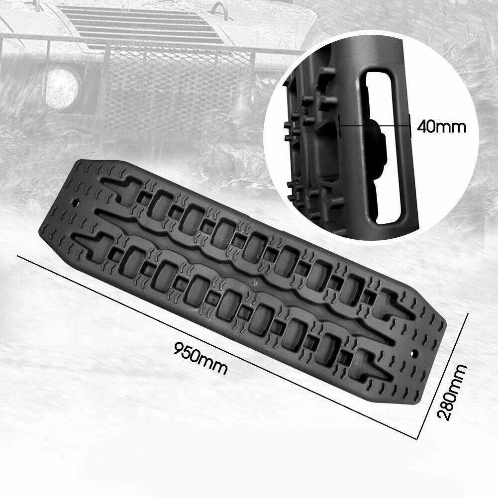 2pc NEW 10T Pair Recovery Tracks Sand Track Sand / Snow / Mud Trax 4WD