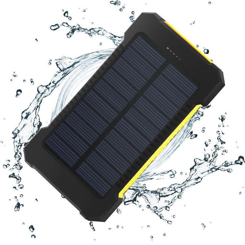 50000mah Dual USB Solar Power Bank Portable External Battery Phone Charger