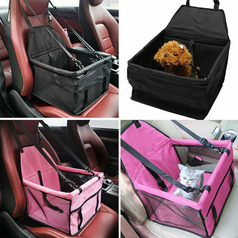 Cat Dog Pet Car Booster Seat Puppy Auto Carrier Travel Safety Protector Basket