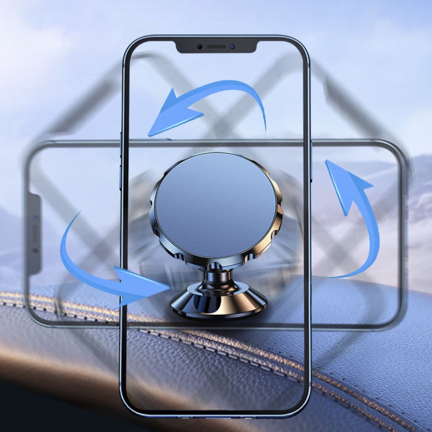 Universal Magnetic Magnet Dashboard Mobile Phone Holder Dash Car Mount Stand