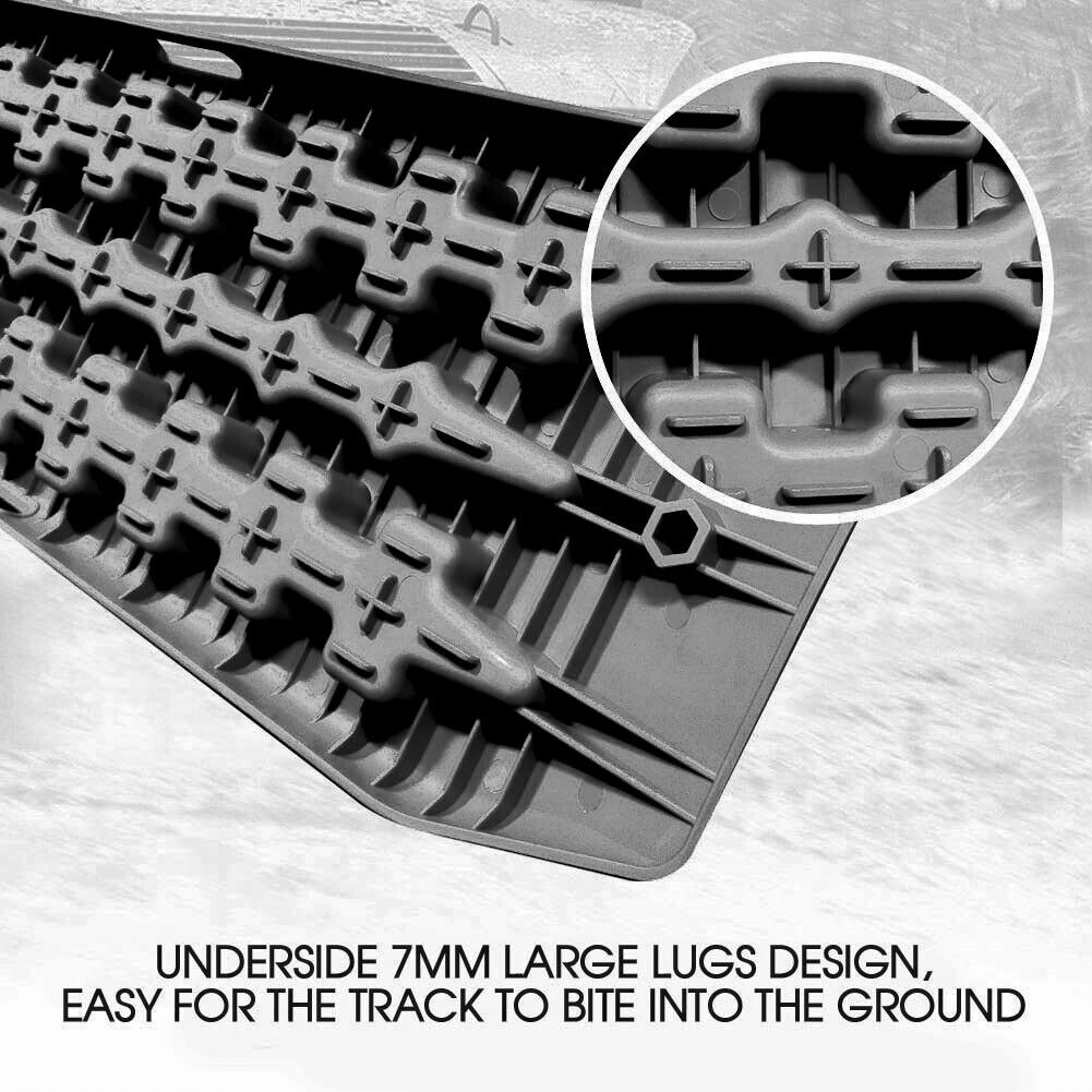 2pc NEW 10T Pair Recovery Tracks Sand Track Sand / Snow / Mud Trax 4WD