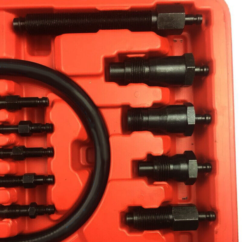 17PCS Diesel Engine Compression Tester Kit Tool Set Automotive Compressor