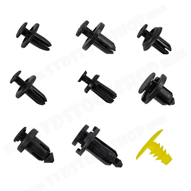 855X Car Trim Body Clips Kit Rivets Retainer Auto Panel Bumper Plastic Fastener