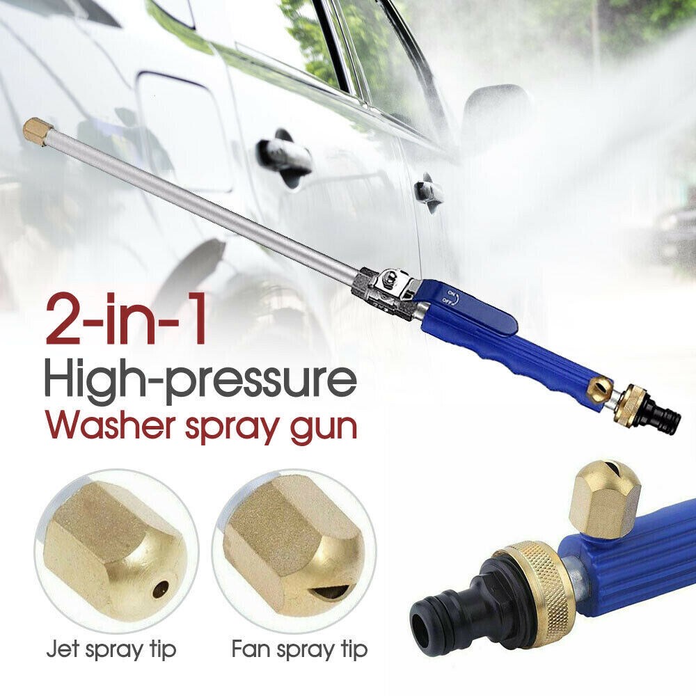 Hydro Jet High Pressure Power Washer Water Spray Gun Nozzle Wand Cleaner