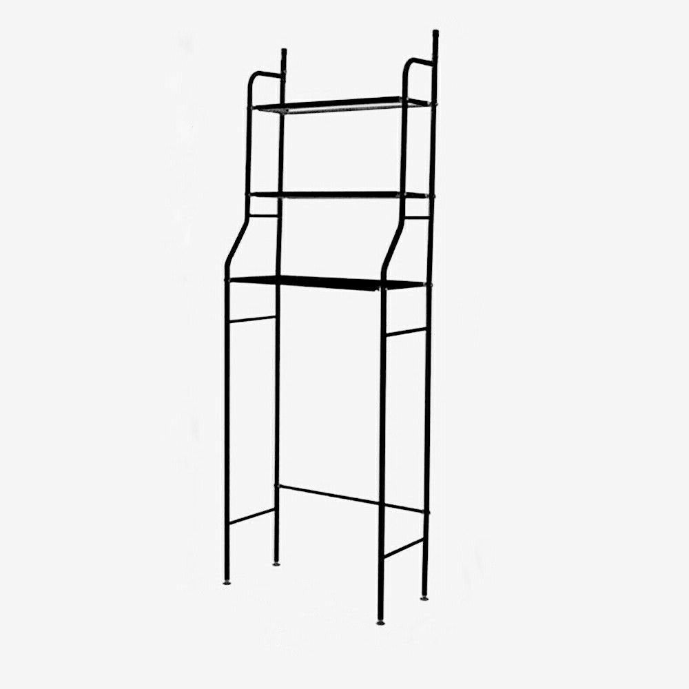 3 Tiers Toilet Shelf Bathroom Rack Over Laundry Washing Machine Storage Shelves