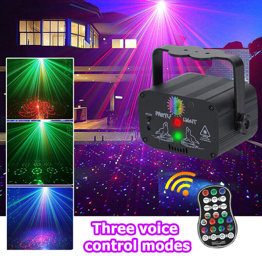 Stage Light 60 Pattern Party Projector LED RGB Party KTV Club DJ Disco Lights