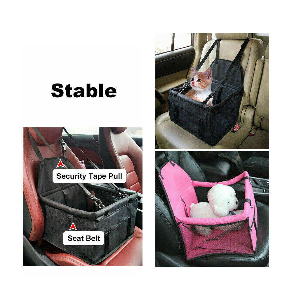 Cat Dog Pet Car Booster Seat Puppy Auto Carrier Travel Safety Protector Basket