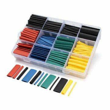 530Pcs Heat Shrink Tubing Tube Cable Insulation Sleeving Set