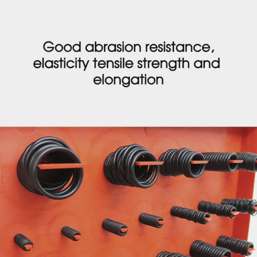 826PCS INDUSTRIAL RUBBER O RING ASSORTMENT KIT SET 419 METRIC & 407 IMPERIAL