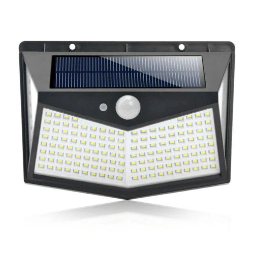 212 LED SOLAR POWERED PIR MOTION SENSOR LIGHT