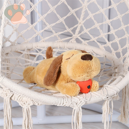 Pets Toy Heartbeat Soft Plush Sleeping Buddy Pet Dog Anxiety Behavioral Aid