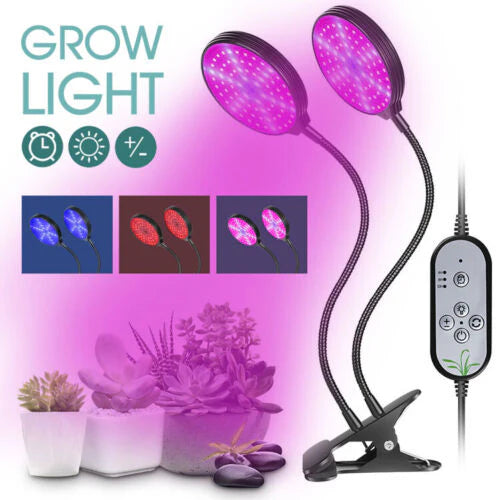 USB LED Grow Light Dimming Indoor Plant Flower Veg Hydroponic UV Growing Lamp