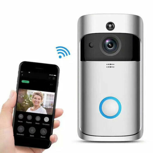 Wireless Video DoorbellDoor Bell WiFi Smart Intercom Ring Security Phone Camera