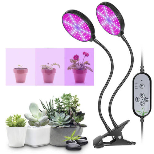 USB LED Grow Light Dimming Indoor Plant Flower Veg Hydroponic UV Growing Lamp