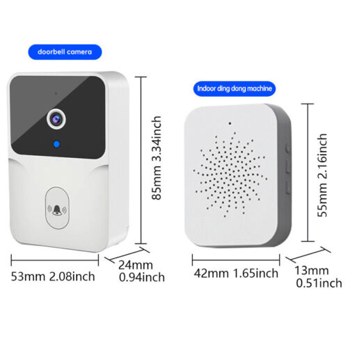 Wireless Video DoorbellDoor Bell WiFi Smart Intercom Ring Security Phone Camera