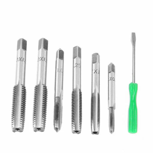 40PCS TAP & DIE SET HARDENED METRIC SCREW THREAD TAPER DRILL TOOL KIT