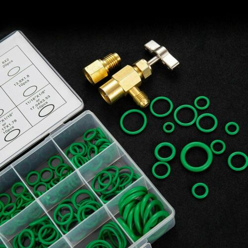 270 PCS AIR CONDITIONING O RING ASSORTMENT KIT GREEN AIR CON 18 SIZES ORING GAS