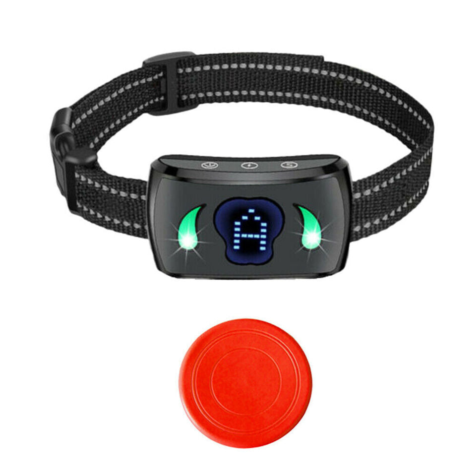 Dog Bark Collar Compact Anti Barking Remote Stop Training