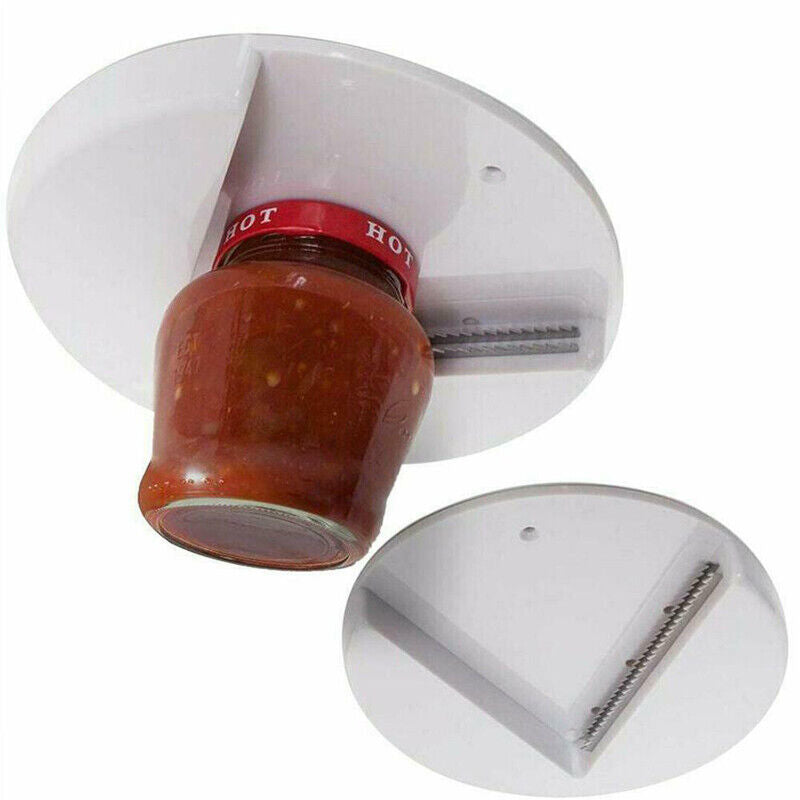 Under Cabinet Jar Opener Undermount Multipurpose Lid Gripper Bottle Opener Tools