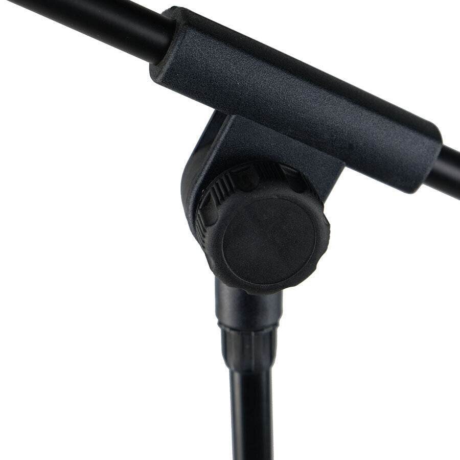 Telescopic Boom Microphone Stand Adjustable Mic Holder Tripod