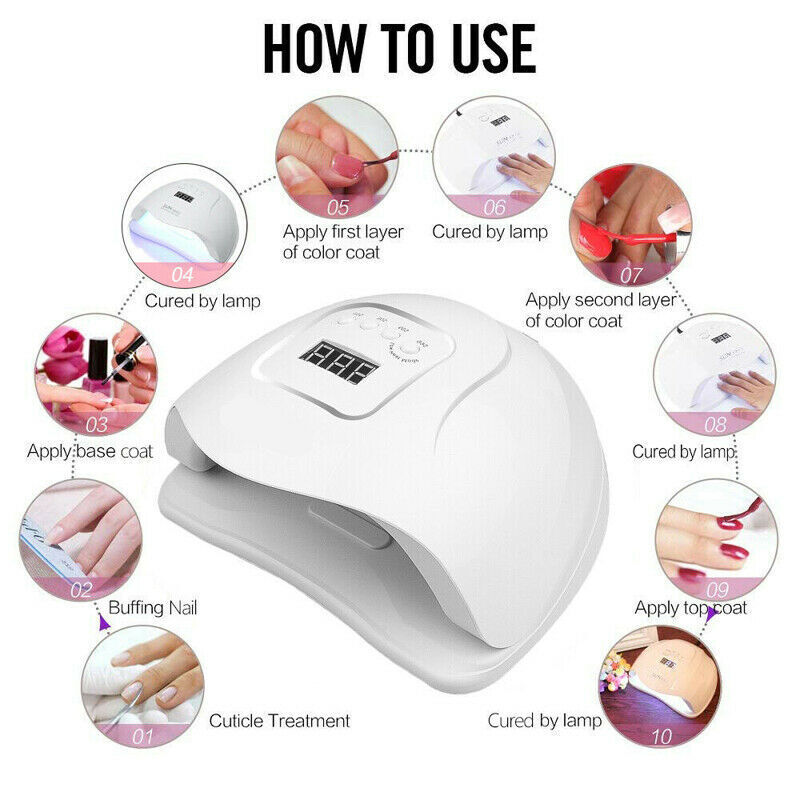 48W Manicure Machine USB SUN FIVE UV Nail Lamp LED Light Gel Polish Dryer Curing