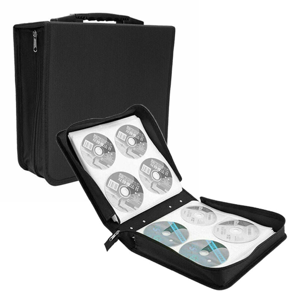 1x Album Folder Bag Portable 520 Disc CD DVD Case Storage Holder Booklet Sleeves