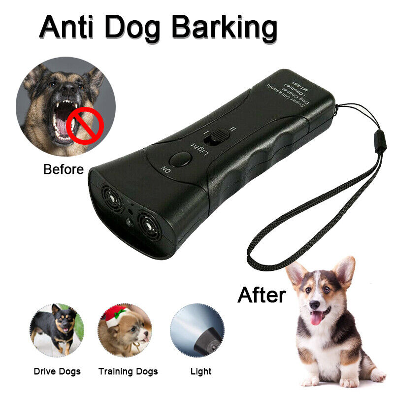 Anti Bark Device Pet Dog Stop Barking Away Training Repeller Control Ultrasonic